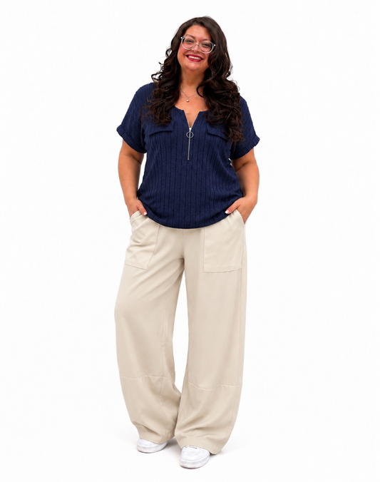 Relaxed Fit Casual  Pants
