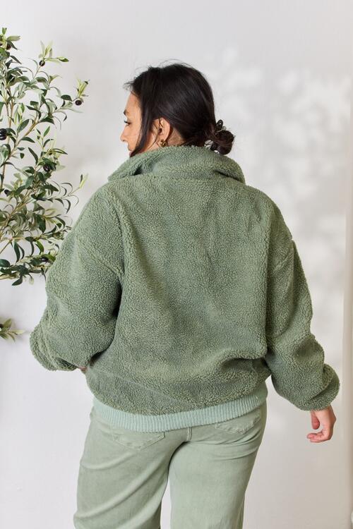 Chaqueta Heimish de tamaño completo con cuello y cremallera